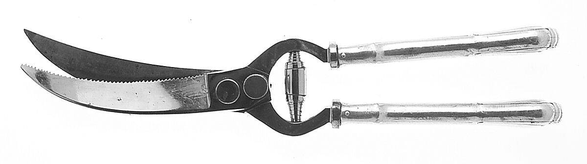 Norfolk-Villa Norfolk (Sterling) Poultry Shears with Stainless Blades by Gorham Silver-1