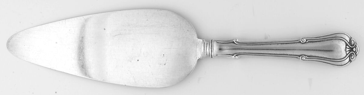 Norfolk-Villa Norfolk (Sterling) Pie Server with Stainless Blade by Gorham Silver-1