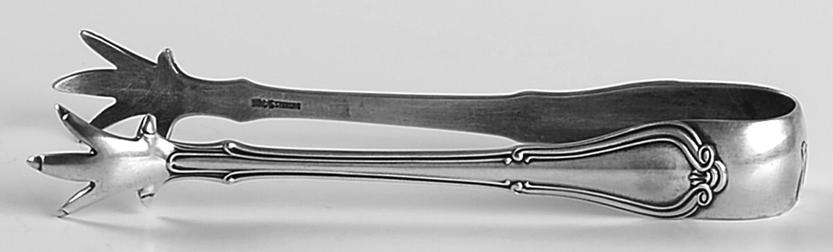 Norfolk-Villa Norfolk (Sterling) Large Sugar Tongs by Gorham Silver-1