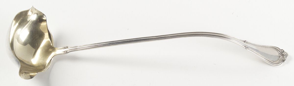 Norfolk-Villa Norfolk (Sterling) Punch Ladle Solid Piece by Gorham Silver-1