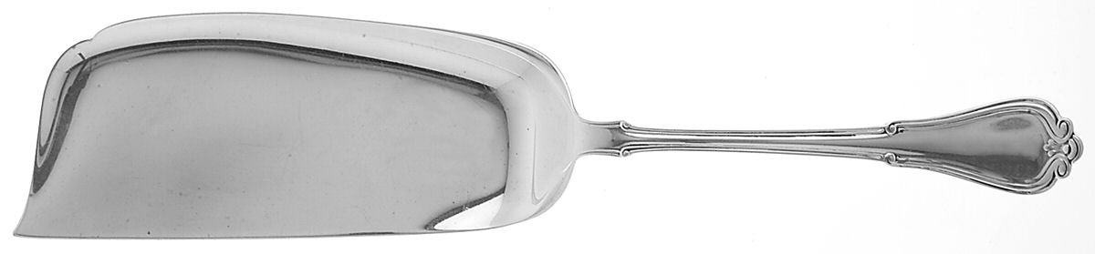 Norfolk-Villa Norfolk (Sterling) Large Flat Handle Crumb Knife/Crumber by Gorham Silver-1