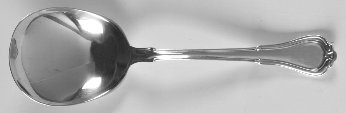 Norfolk-Villa Norfolk (Sterling) Large Jelly Spoon by Gorham Silver-1