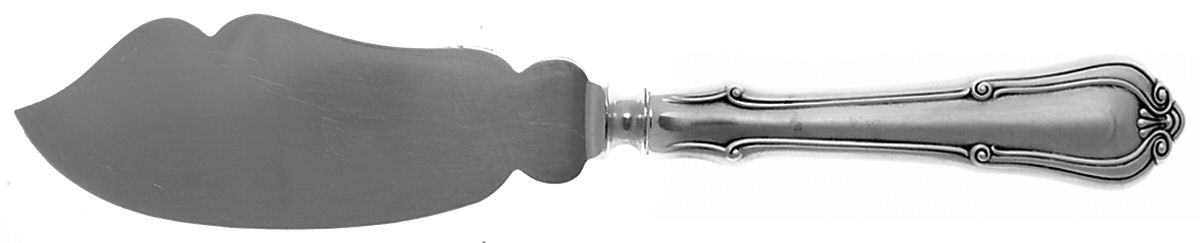 Norfolk-Villa Norfolk (Sterling) Hollow Handled Cheese Knife with Silverplate Blade by Gorham Silver-1