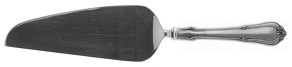 Norfolk-Villa Norfolk (Sterling) Pie & Cake Server with Stainless Blade by Gorham Silver-1
