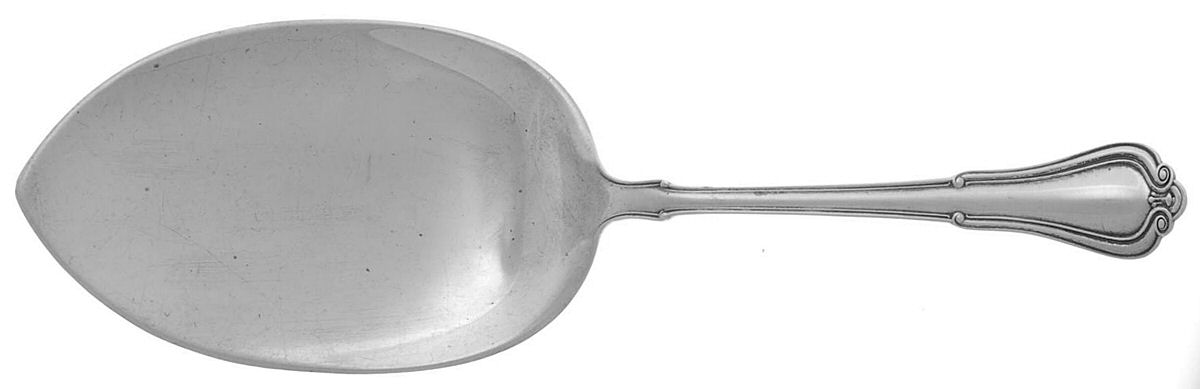 Norfolk-Villa Norfolk (Sterling) Large Solid Pie Knife by Gorham Silver-1