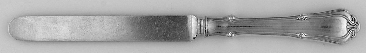 Norfolk-Villa Norfolk (Sterling) Youth/Tea Knife with Silverplate Blade by Gorham Silver-1