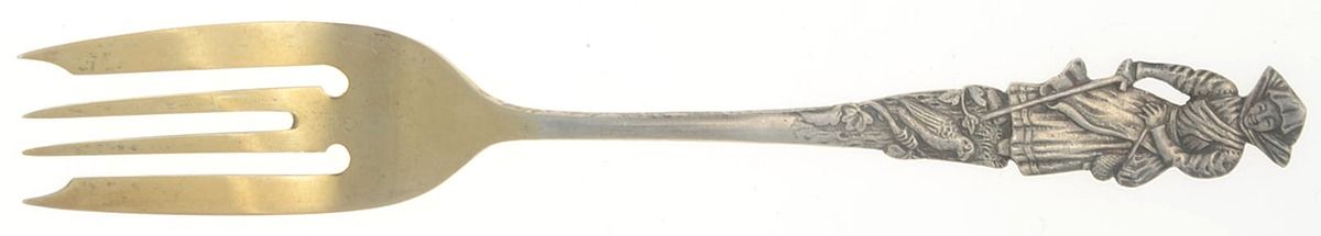 Nuremberg (Sterling, 1885) Individual Salad Fork by Gorham Silver-1