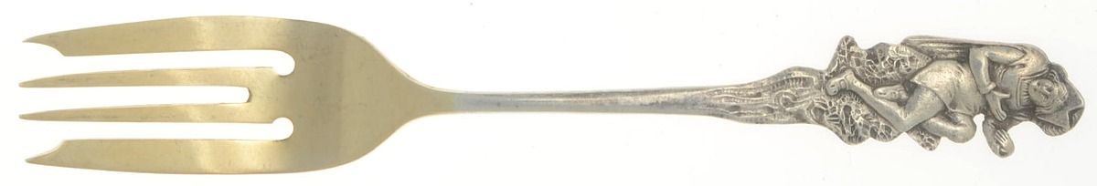 Nuremberg (Sterling, 1885) Individual Salad Fork by Gorham Silver-1