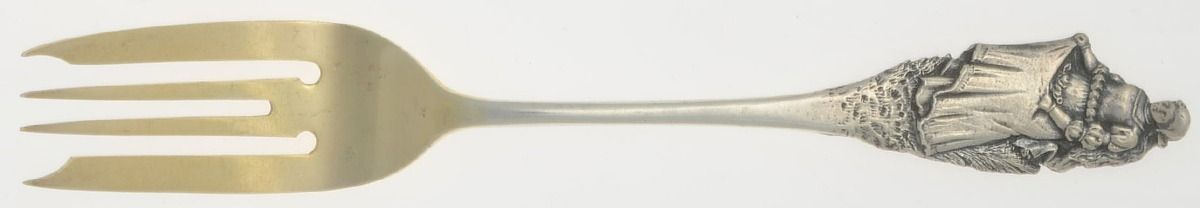 Nuremberg (Sterling, 1885) Individual Salad Fork by Gorham Silver-1