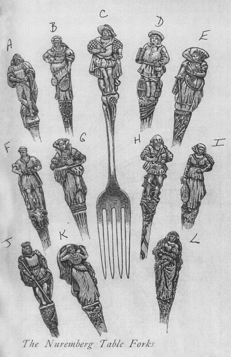 Nuremberg (Sterling, 1885) Fork by Gorham Silver-1