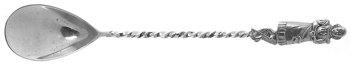 Nuremberg (Sterling, 1885) Egg Spoon by Gorham Silver-1