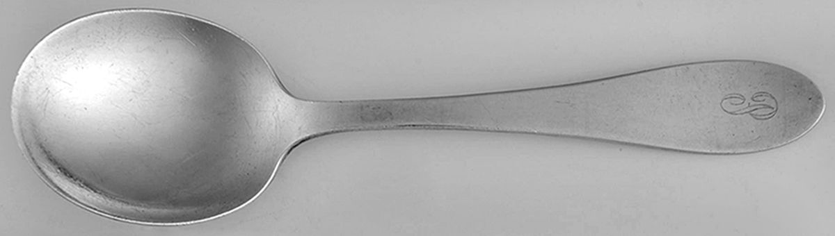 Old Colony-New (Sterling, 1926) Straight Handle Baby Spoon by Gorham Silver-1