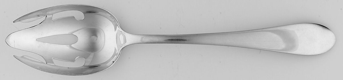Old Colony-New (Sterling, 1926) Pierced Tablespoon (Serving Spoon) by Gorham Silver-1