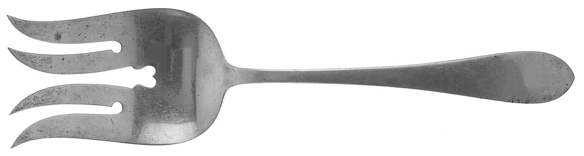Old Colony-New (Sterling, 1926) Solid Salad Serving Fork by Gorham Silver-1