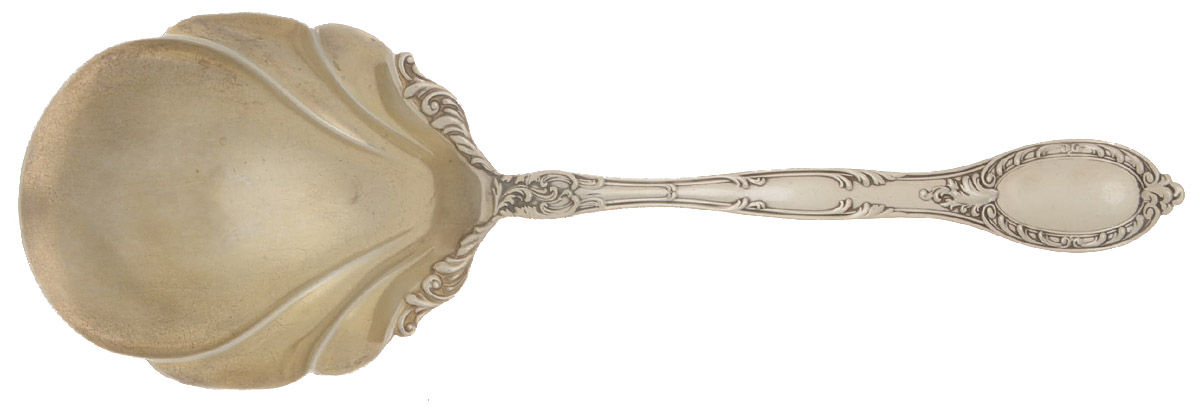 Old Colony-Old (Sterling, 1896) Large Solid Berry/Casserole Spoon by Gorham Silver-1