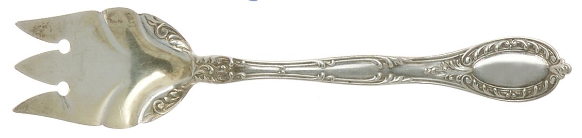Old Colony-Old (Sterling, 1896) Small Ice Cream Fork by Gorham Silver-1