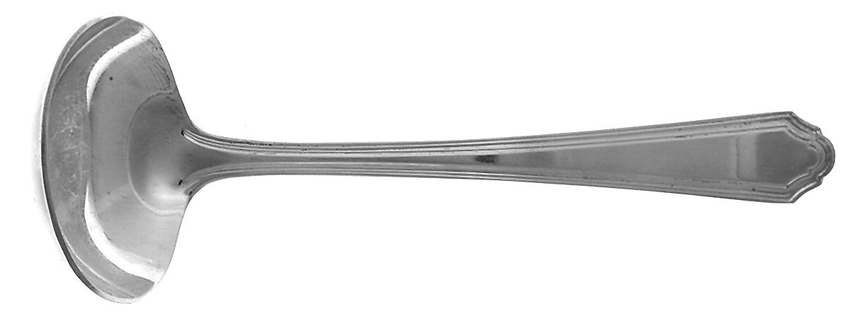 Old Dominion (Silverplate, Newer, 1994) Solid Gravy Ladle by Gorham Silver-1