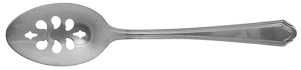 Old Dominion (Silverplate, Newer, 1994) Pierced Tablespoon (Serving Spoon) by Gorham Silver-1