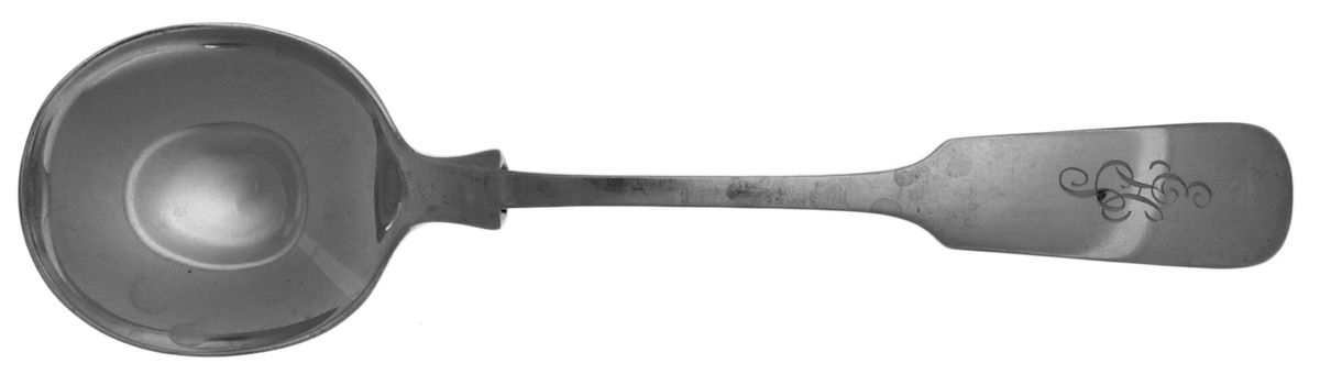 Old English Tipt (Sterling) Round Bowl Soup Spoon (Gumbo) by Gorham Silver-1