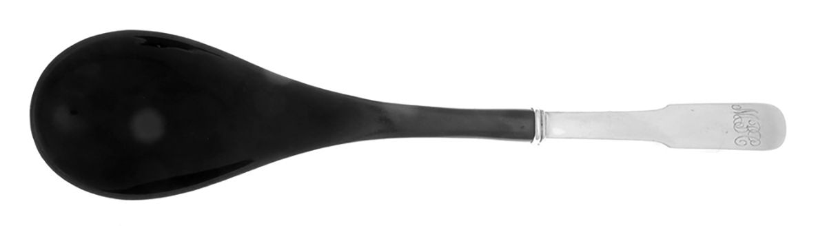 Old English Tipt (Sterling) Salad Serving Spoon with Plastic Bowl by Gorham Silver-1