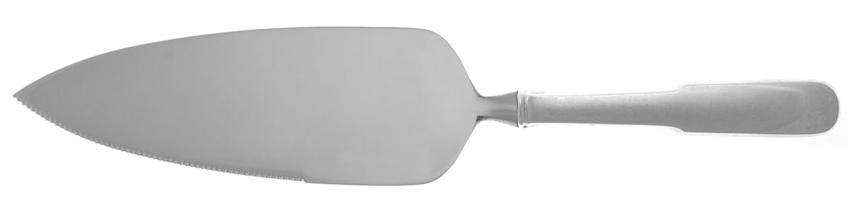 Old English Tipt (Sterling) Pie Server with Serrated Stainless Blade HC by Gorham Silver-1