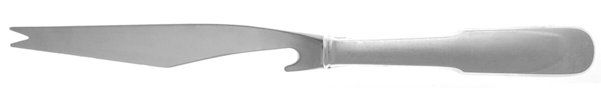 Old English Tipt (Sterling) Bar Knife Serving with Stainless Blade HC by Gorham Silver-1