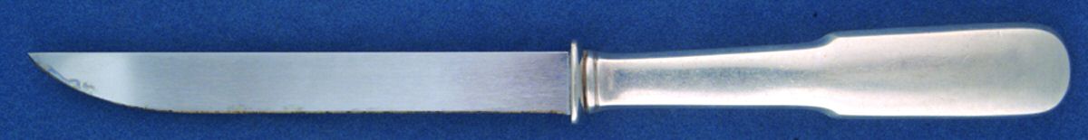 Old English Tipt (Sterling) Individual Steak Knife Hollow Handle by Gorham Silver-1