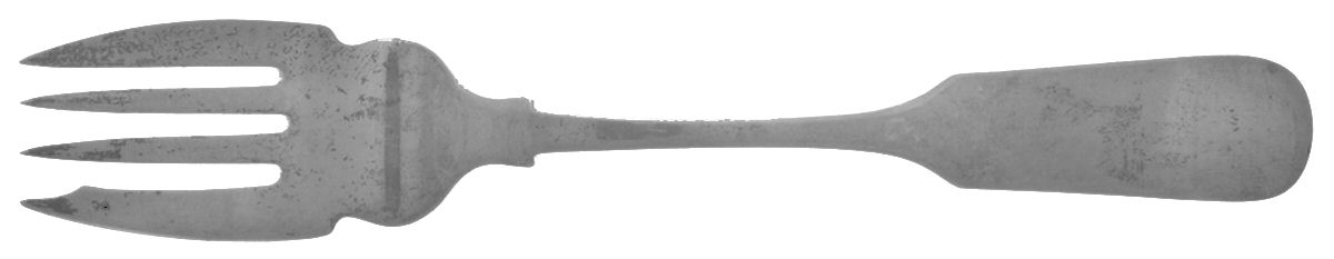 Old English Tipt (Sterling) Small Individual Solid Fish/Salad Fork by Gorham Silver-1
