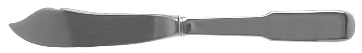 Old English Tipt (Sterling) Hollow Handle Master Butter Knife by Gorham Silver-1