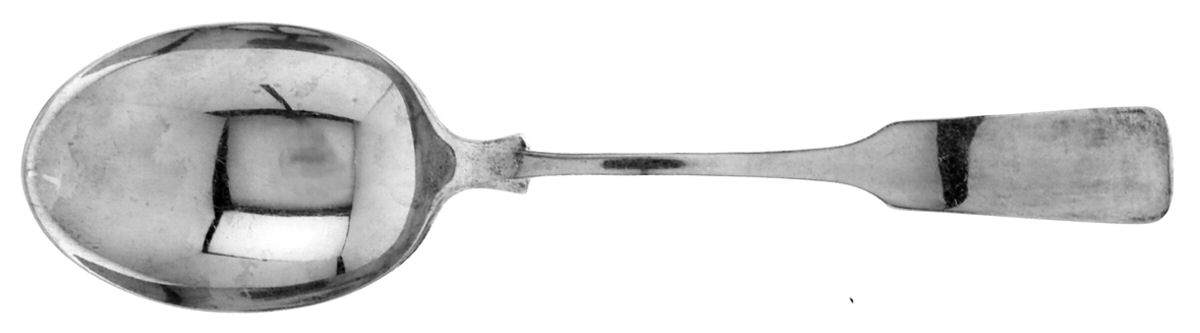 Old English Tipt (Sterling) Solid Serving Spoon by Gorham Silver-1