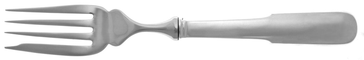 Old English Tipt (Sterling) Individual Hollow Fish Fork, Stainless Tines by Gorham Silver-1