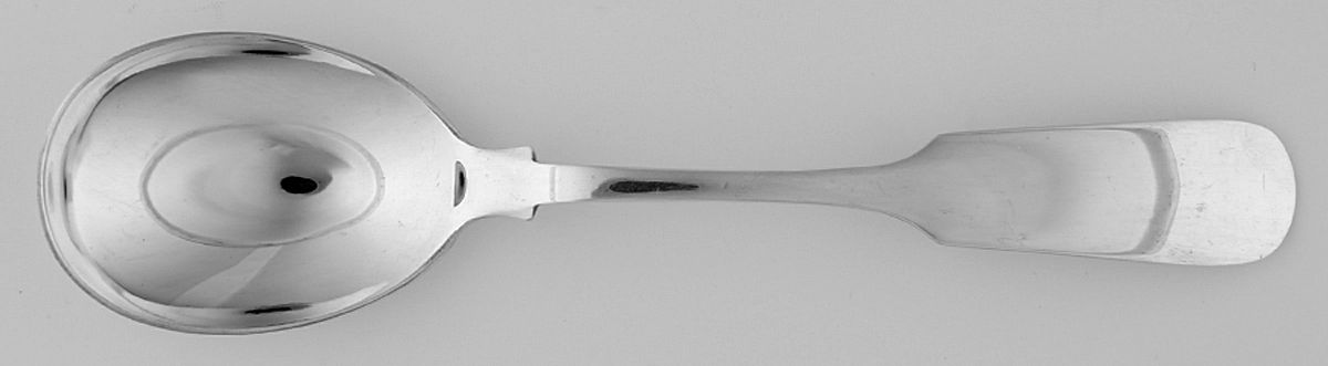 Old English Tipt (Sterling) Extra Weight Sugar Spoon by Gorham Silver-1