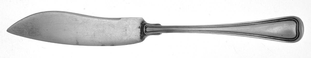 Old French (Sterling, 1905) Flat Handle Master Butter Knife by Gorham Silver-1