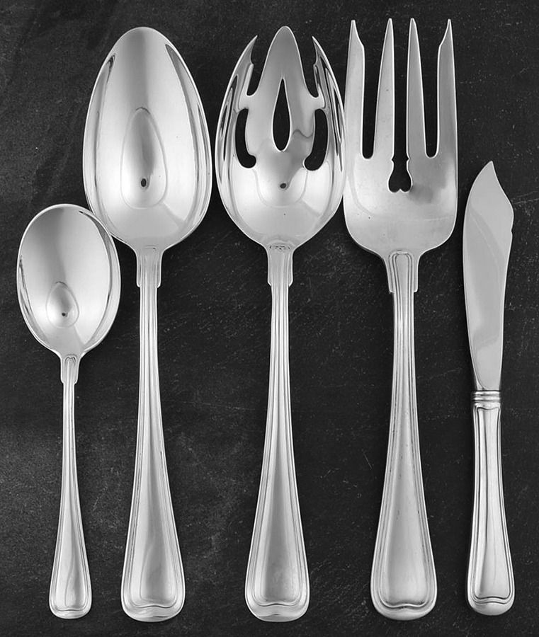 Old French (Sterling, 1905) 5 Piece Hostess Set by Gorham Silver-1