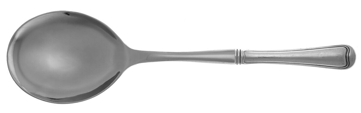 Old French (Sterling, 1905) Casserole Spoon with Smooth Stainless Bowl HC by Gorham Silver-1
