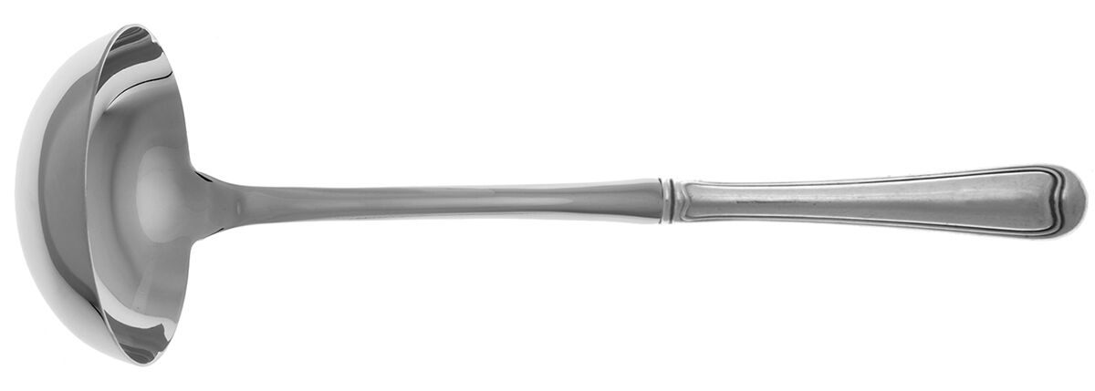 Old French (Sterling, 1905) Soup Ladle with Stainless Bowl HC by Gorham Silver-1