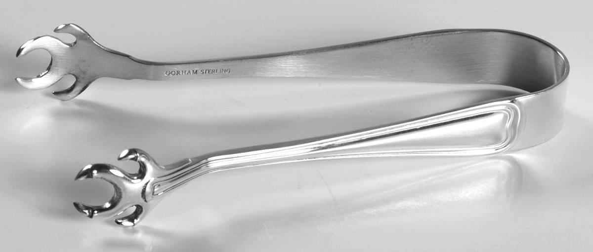 Old French (Sterling, 1905) Small Sugar Tongs by Gorham Silver-1