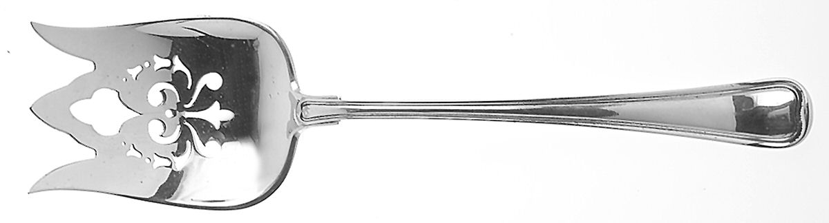 Old French (Sterling, 1905) Oversize Solid Salad Servng Fork by Gorham Silver-1