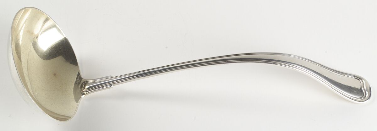 Old French (Sterling, 1905) Large Solid Soup Ladle by Gorham Silver-1