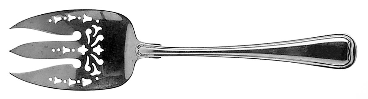 Old French (Sterling, 1905) Solid Salad Serving Fork by Gorham Silver-1