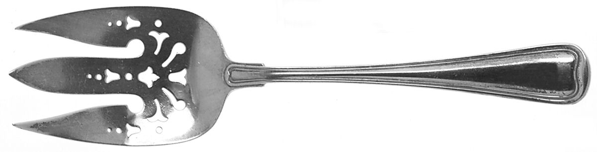 Old French (Sterling, 1905) Solid Salad Serving Fork by Gorham Silver-1