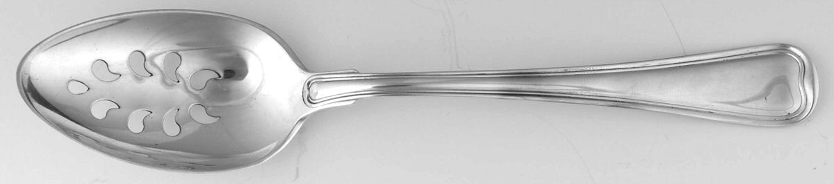 Old French (Sterling, 1905) Pierced Tablespoon (Serving Spoon) CM by Gorham Silver-1