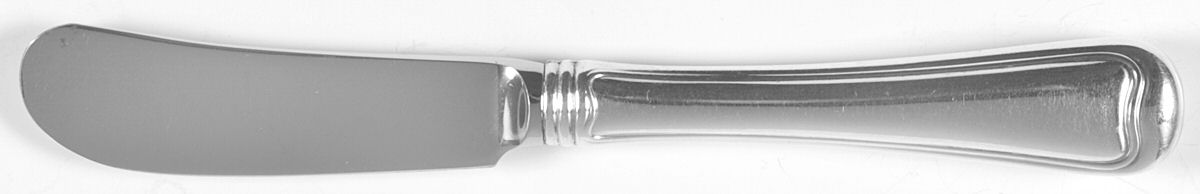 Old French (Sterling, 1905) Butter Spreader Hollow Hdl-Paddle/Stainless Blade by Gorham Silver-1