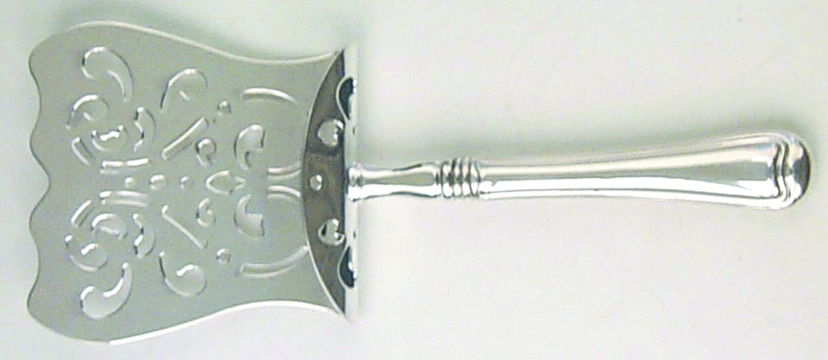 Old French (Sterling, 1905) Hollow Asparagus Server with Silverplate Hood by Gorham Silver-1