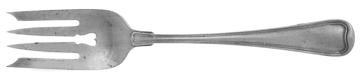 Old French (Sterling, 1905) Fork-Cold Meat/Servg-Sm/Solid by Gorham Silver-1