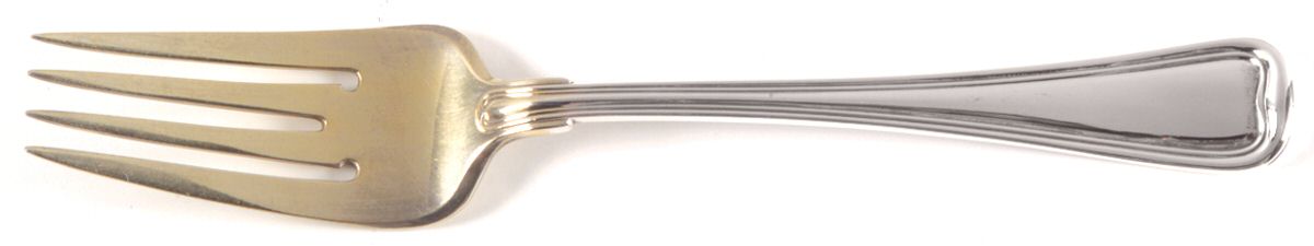 Old French (Sterling, 1905) Small Individual Solid Fish/Salad Fork by Gorham Silver-1