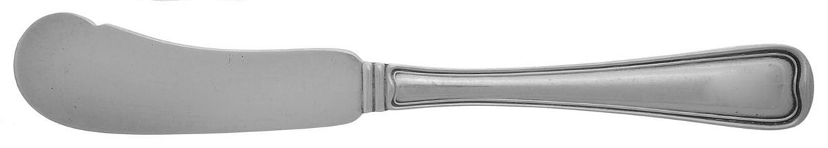 Old French (Sterling, 1905) Flat Handle Butter Spreader by Gorham Silver-1