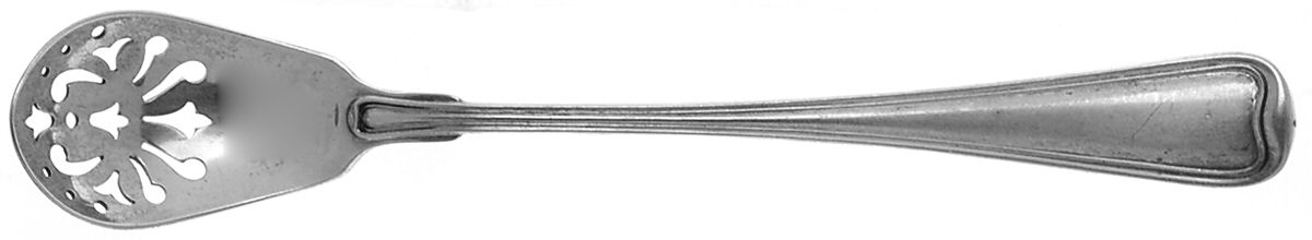 Old French (Sterling, 1905) Pierced Bowl Short Handle Olive Spoon by Gorham Silver-1