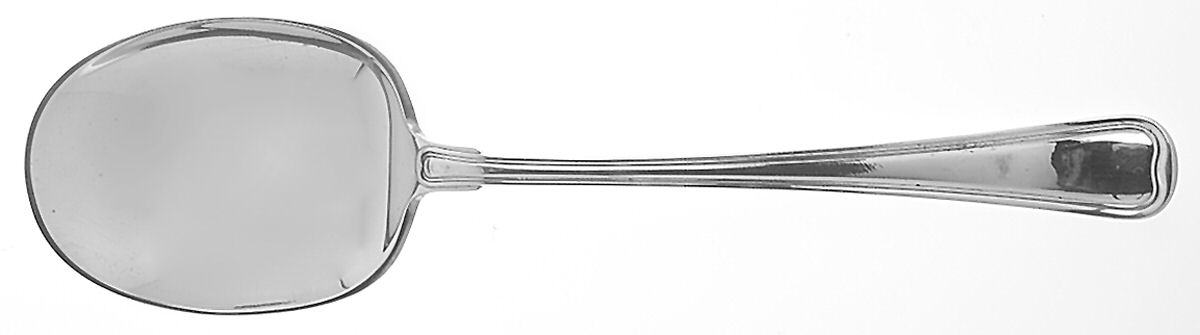 Old French (Sterling, 1905) Oversize Solid Salad Serving Spoon by Gorham Silver-1