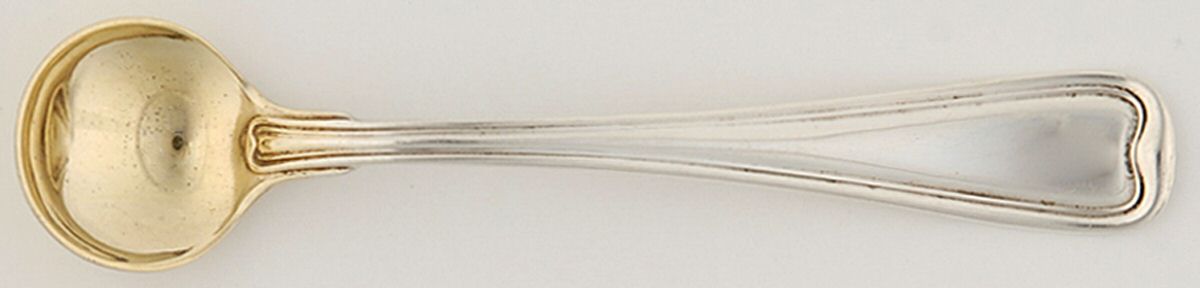 Old French (Sterling, 1905) Individual Salt Spoon by Gorham Silver-1